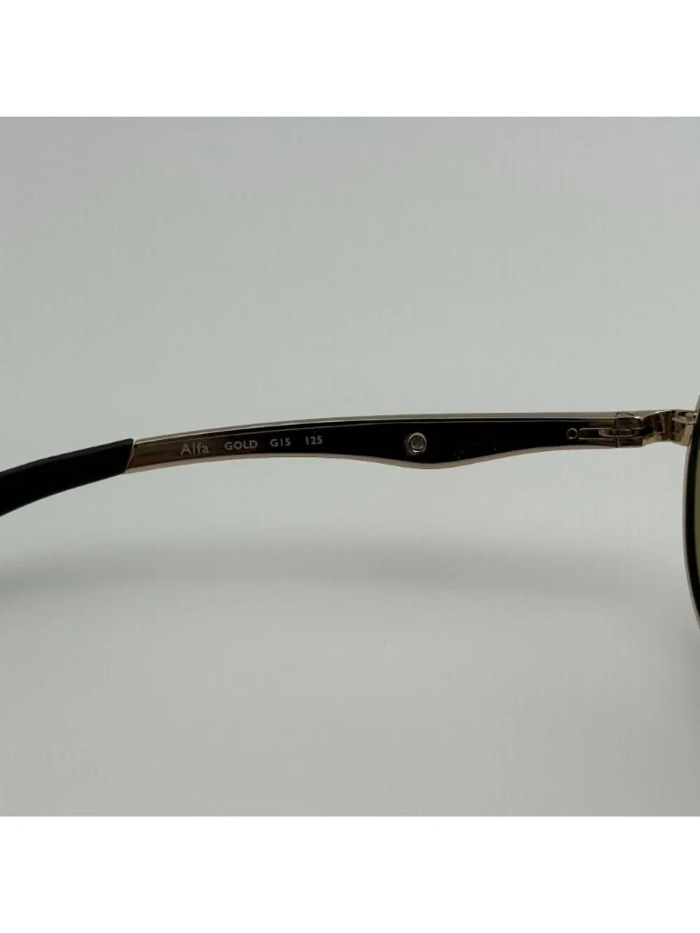Gargoyles Sunglasses Alfa G15 Gold 61-17-125